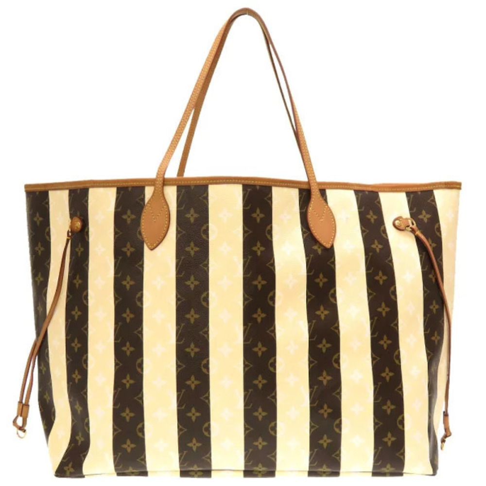 Louis Vuitton Monogram Tote Neverfull Bag LV Rayures